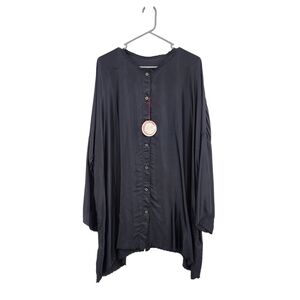 Skif International Women's Lightweight Peasant Button Front Tunic Top